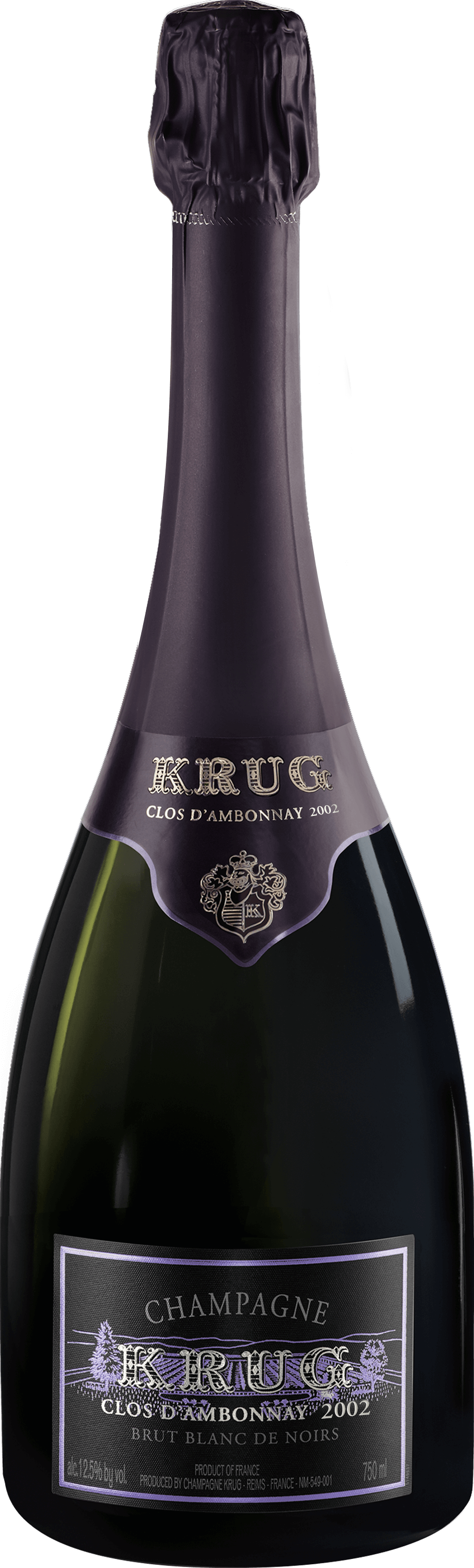 【空き瓶】クリュッグ クロ・ダンボネ　Clos d'Ambonnay 2002 Krug-Clos-d-Ambonnay-2002.png