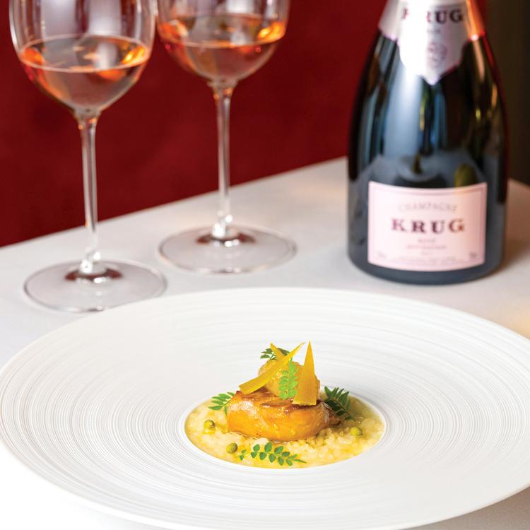 Krug Rosé food pairing by Krug Ambassade Chef Kenta Kayama