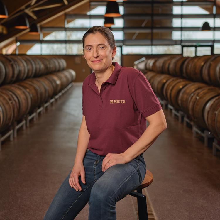 Portrait of Krug's Tasting Committee member Soline Bérêche