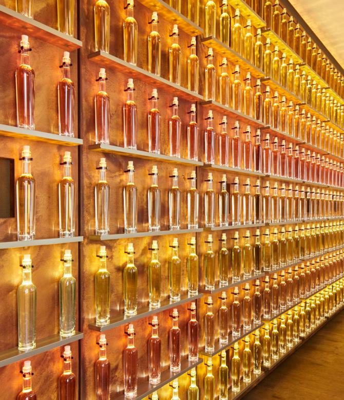 The Wall of 400 Wines