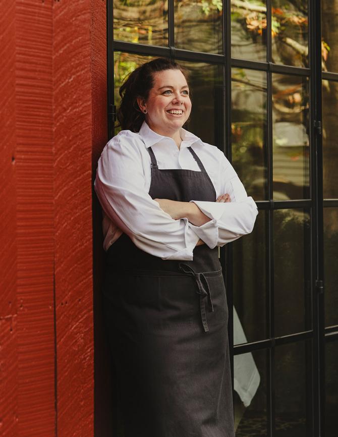 Krug Ambassade Chef Cassidee Dabney